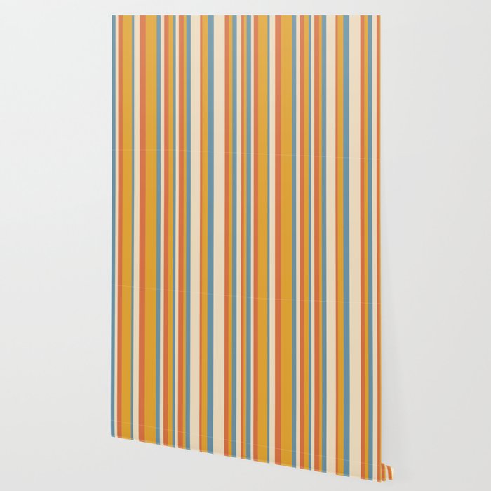 Classic Stripes XX - Retro Summer Wallpaper Gallery Image 2