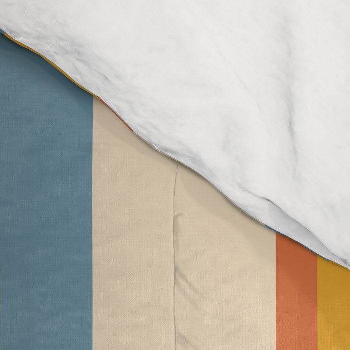 Classic Stripes XX - Retro Summer Comforter Gallery Image 4