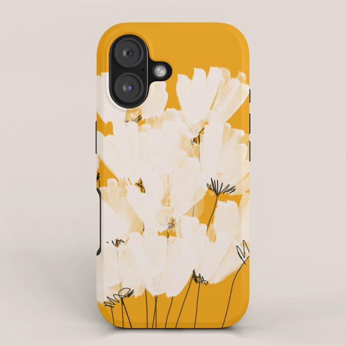 Flowers In Tangerine iPhone Case Gallery Image 1