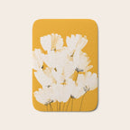 Flowers In Tangerine Bath Mat Gallery Image 1