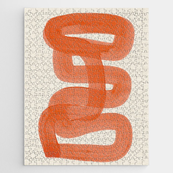 Orange Suave Jigsaw Puzzle Gallery Image 1