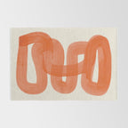 Orange Suave Rug Gallery Image 2