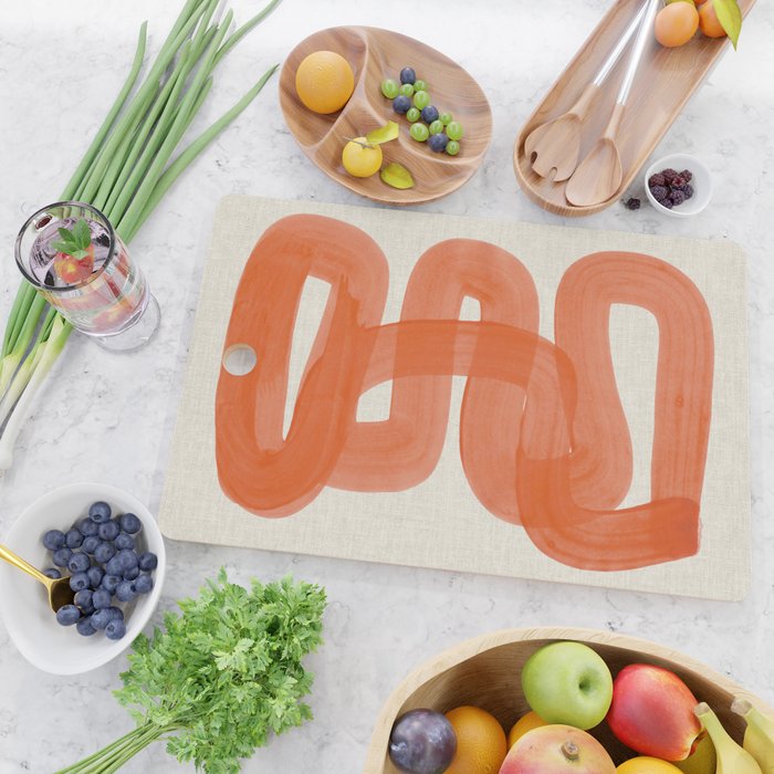 Orange Suave Cutting Board Gallery Image 2
