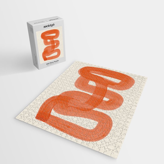Orange Suave Jigsaw Puzzle Gallery Image 2
