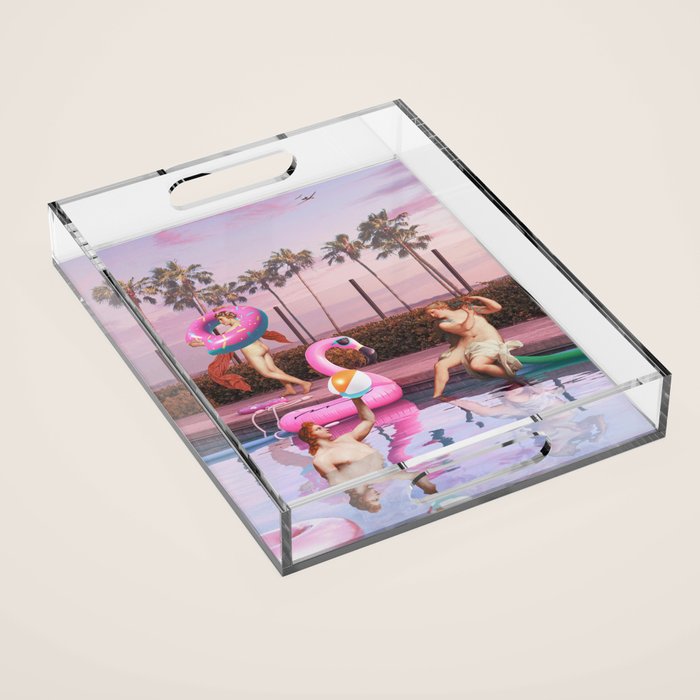 POOL PARTY Acrylic Tray Gallery Image 1