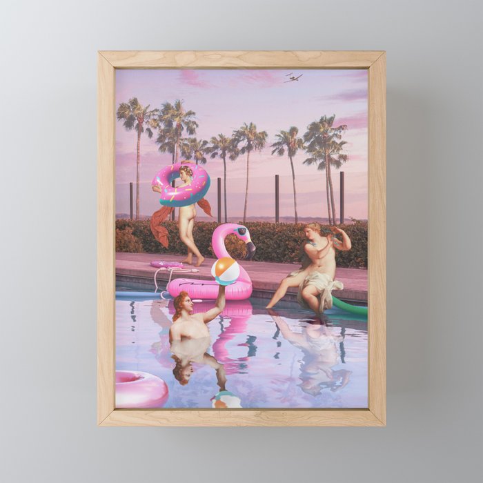 POOL PARTY Mini Art Print Gallery Image 1