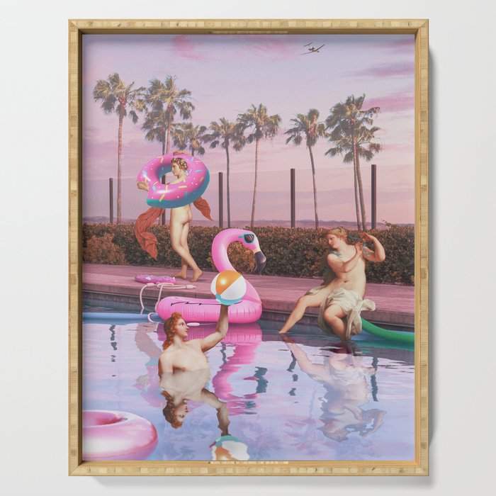 POOL PARTY Serving Tray Gallery Image 1