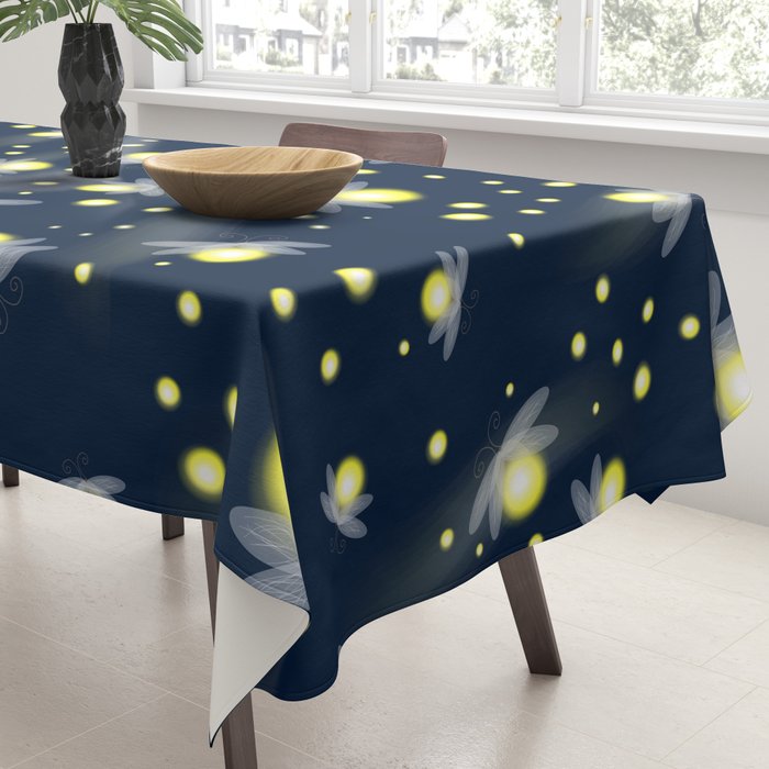 Fireflies at Night Tablecloth Gallery Image 3
