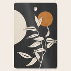 Abstract Art /Minimal Plant 53 Cutting Board Gallery Image 1