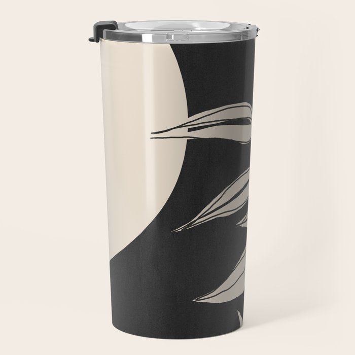 Abstract Art /Minimal Plant 53 Travel Mug Gallery Image 3