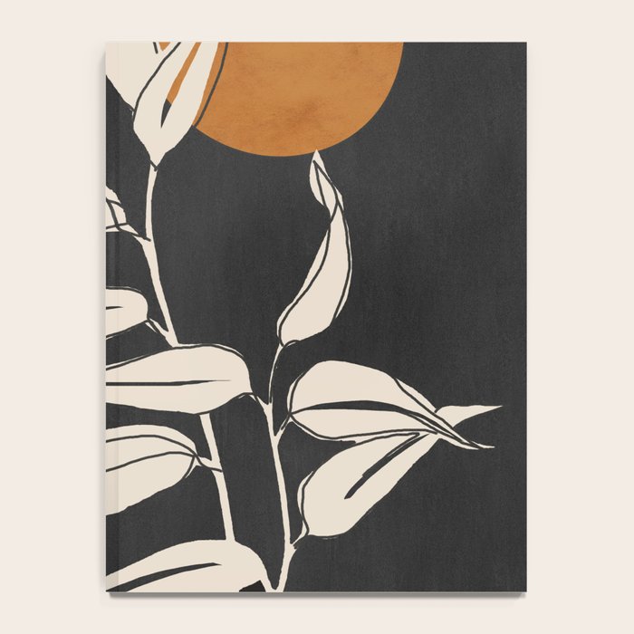 Abstract Art /Minimal Plant 53 Notebook Gallery Image 4
