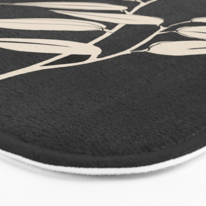 Abstract Art /Minimal Plant 53 Bath Mat Gallery Image 3