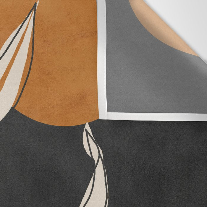 Abstract Art /Minimal Plant 53 Wall Tapestry Gallery Image 3