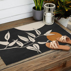 Abstract Art /Minimal Plant 53 Outdoor Rug Gallery Image 2