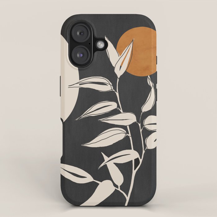 Abstract Art /Minimal Plant 53 iPhone Case Gallery Image 1