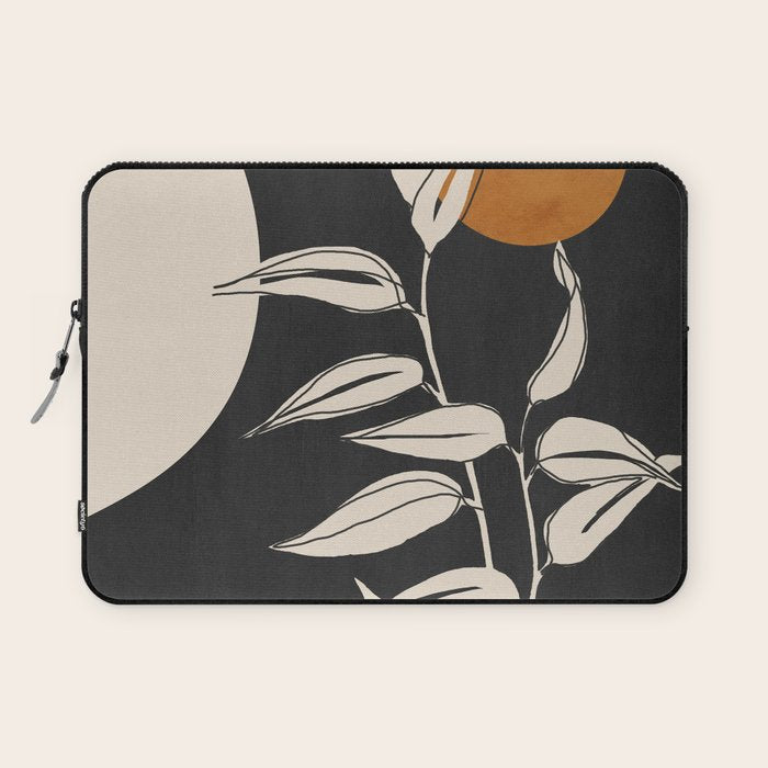 Abstract Art /Minimal Plant 53 Laptop Sleeve Gallery Image 1
