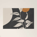 Abstract Art /Minimal Plant 53 Welcome Mat Gallery Image 1