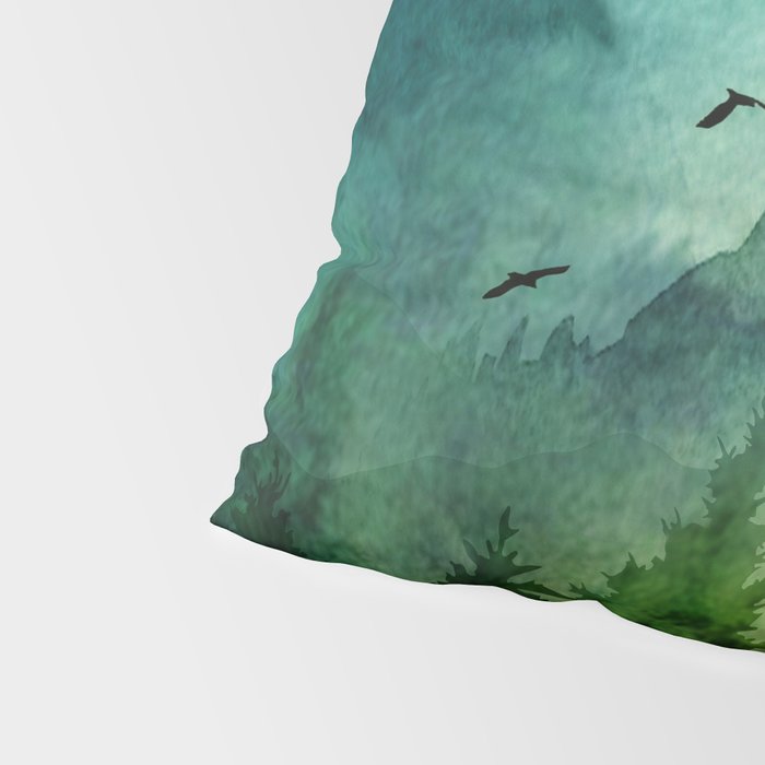 Mountain Morning Pillow Sham Gallery Image 4