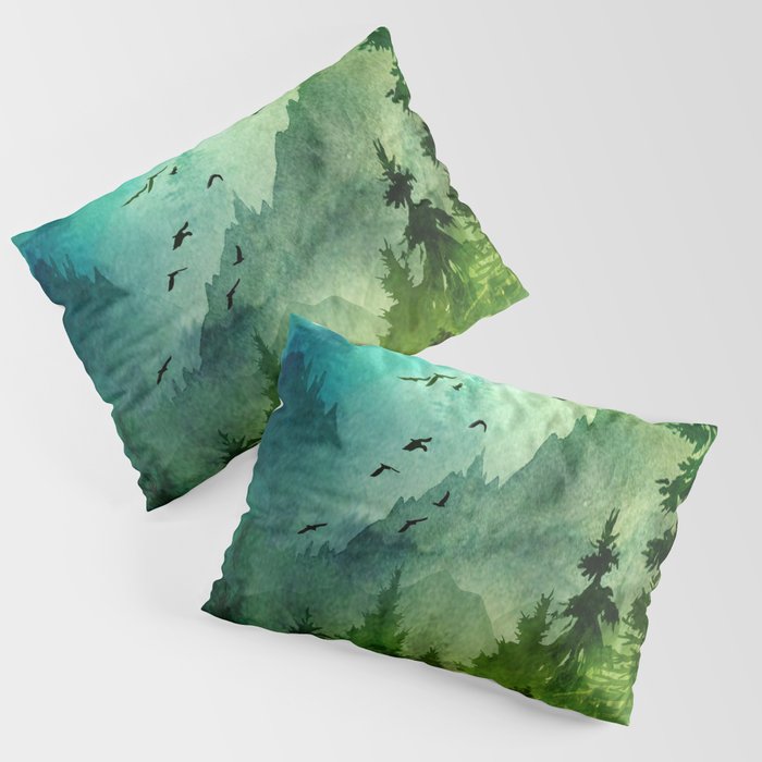 Mountain Morning Pillow Sham Gallery Image 3