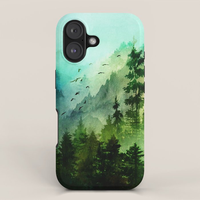 Mountain Morning iPhone Case Gallery Image 1