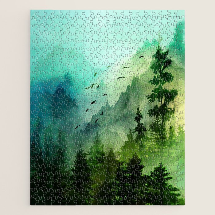 Mountain Morning Jigsaw Puzzle Gallery Image 1