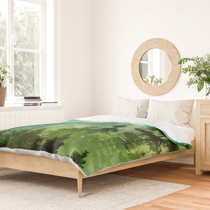 Mountain Morning Duvet Cover Gallery Image 2