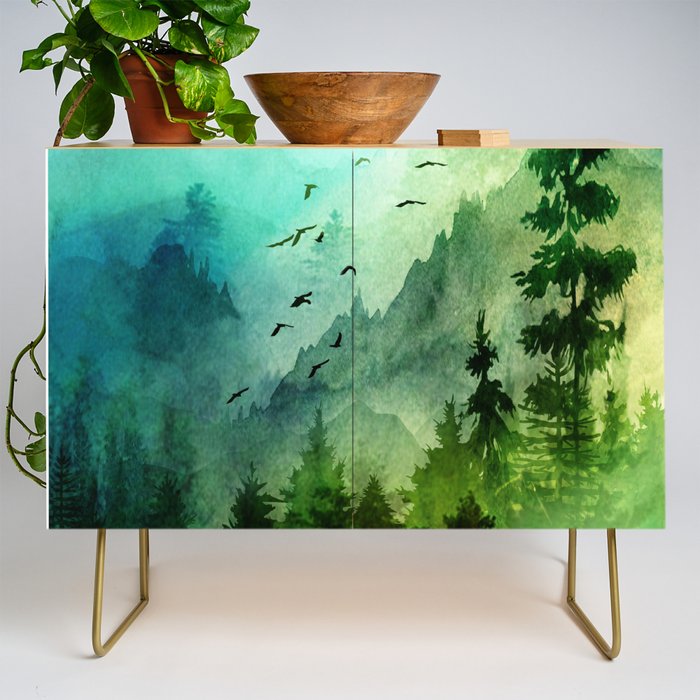 Mountain Morning Credenza Gallery Image 1