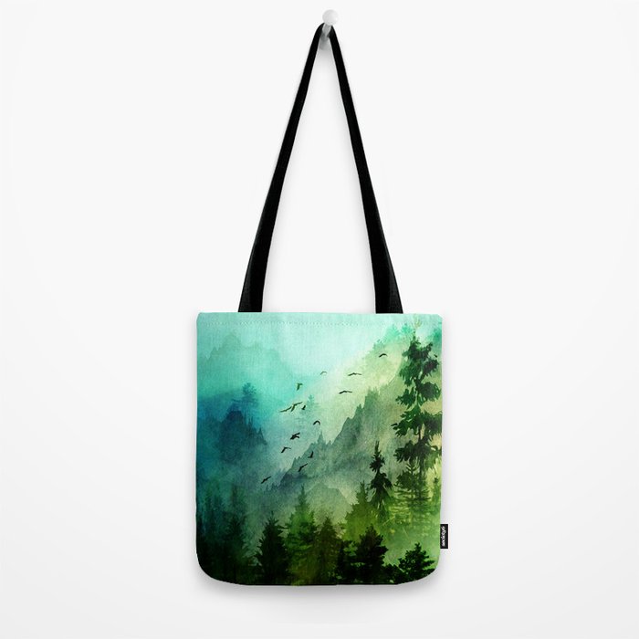 Mountain Morning Tote Bag Gallery Image 2