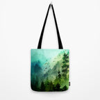 Mountain Morning Tote Bag Gallery Image 2