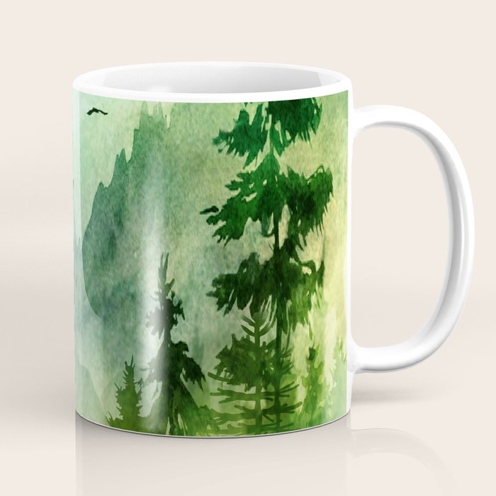 Mountain Morning Coffee Mug Gallery Image 1