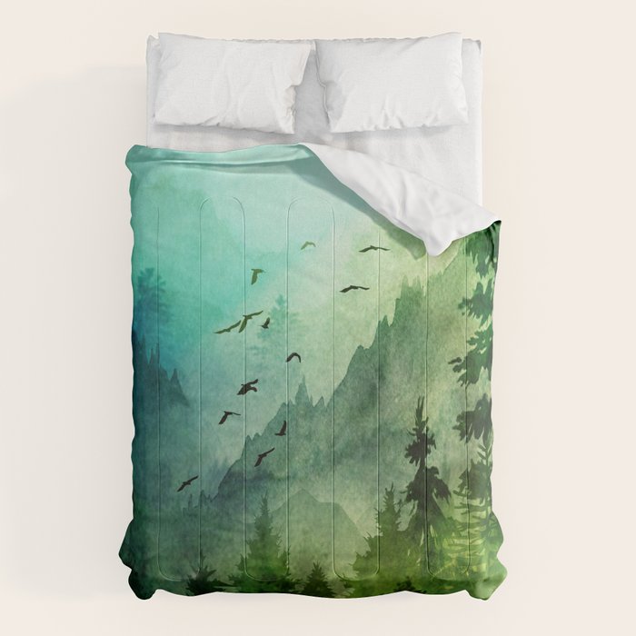 Mountain Morning Comforter Gallery Image 1
