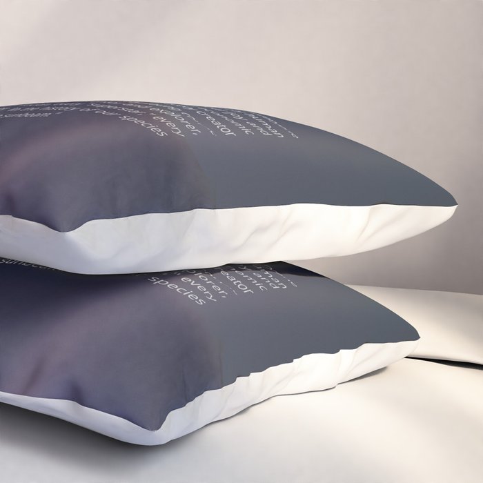 The Pale Blue Dot  Pillow Sham Gallery Image 3