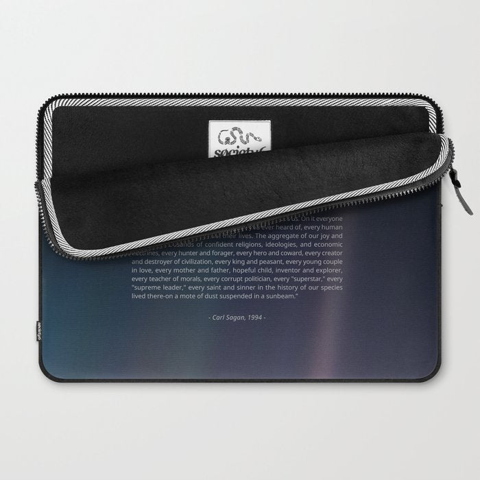 The Pale Blue Dot  Laptop Sleeve Gallery Image 2