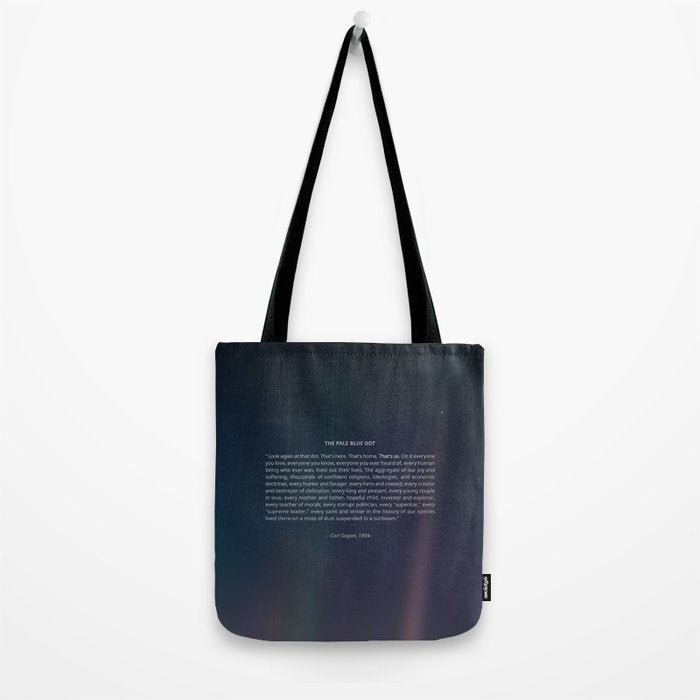 The Pale Blue Dot  Tote Bag Gallery Image 2