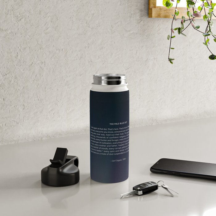 The Pale Blue Dot  Water Bottle Gallery Image 4