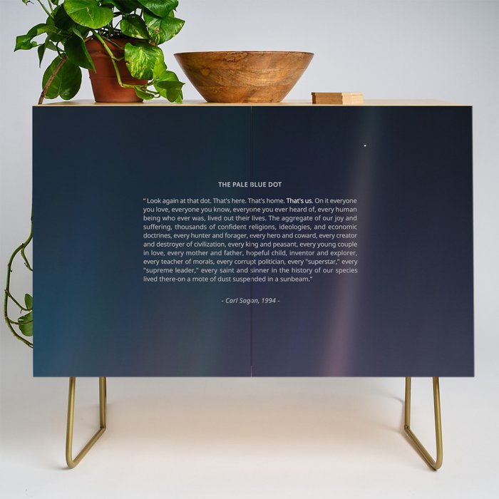 The Pale Blue Dot  Credenza Gallery Image 1