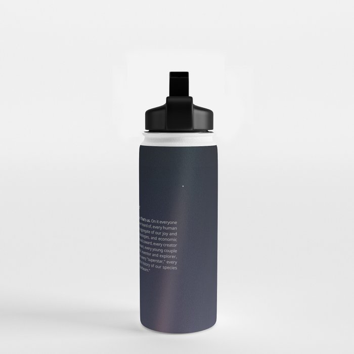 The Pale Blue Dot  Water Bottle Gallery Image 2
