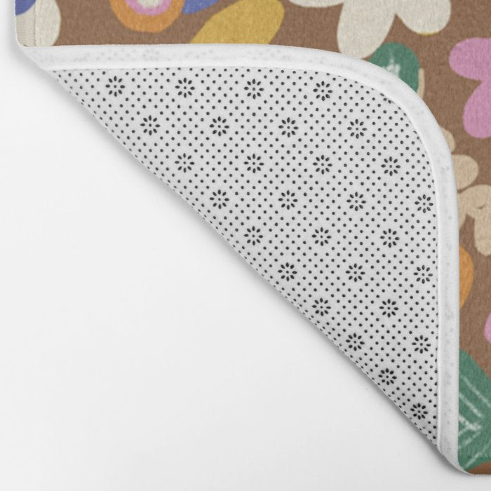 Evelyn brown Bath Mat Gallery Image 2