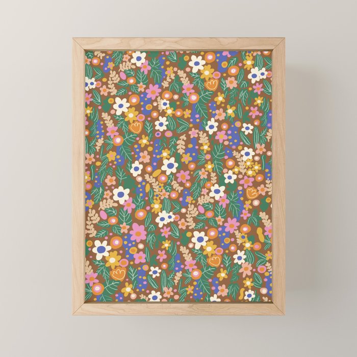 Evelyn brown Mini Art Print Gallery Image 1
