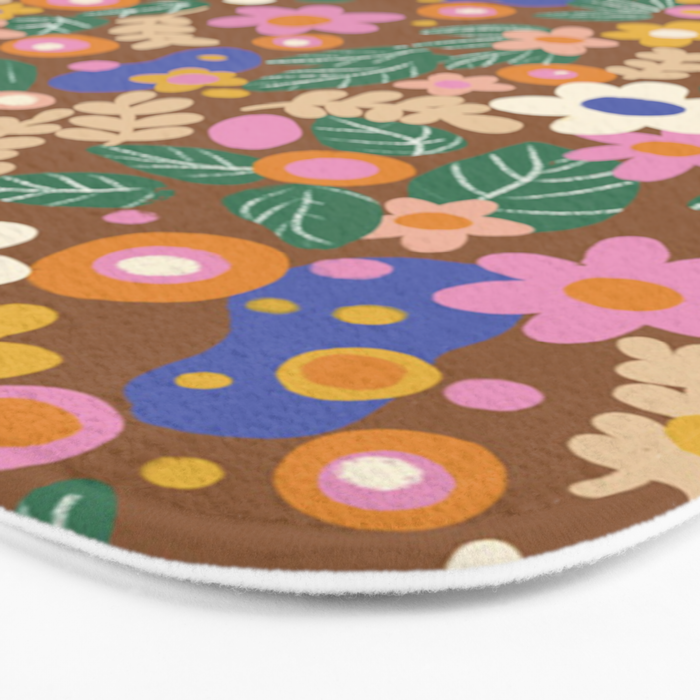 Evelyn brown Bath Mat Gallery Image 3