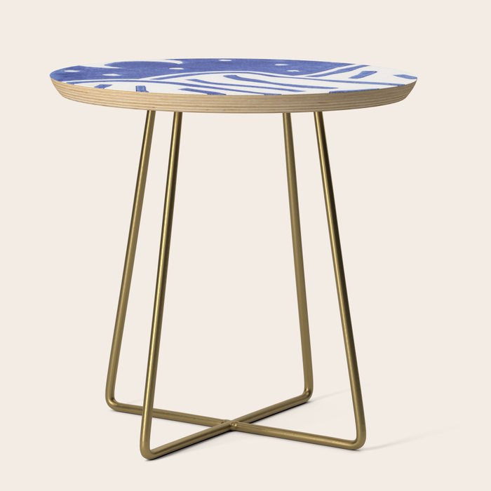 Linocut Starry Night Side Table Gallery Image 1