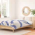 Linocut Starry Night Duvet Cover Gallery Image 2