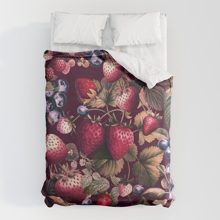 Strawberry Fields Forever II - I Duvet Cover Gallery Image 6