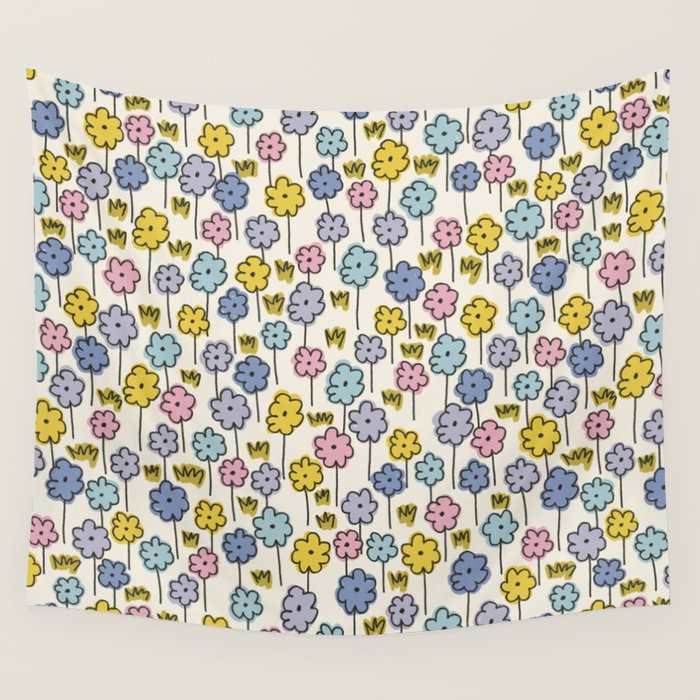 Summer Garden #13 Wall Tapestry Gallery Image 4