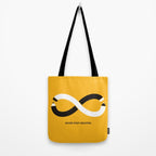 Never stop creating (the infinity pencil) Tote Bag Gallery Image 2