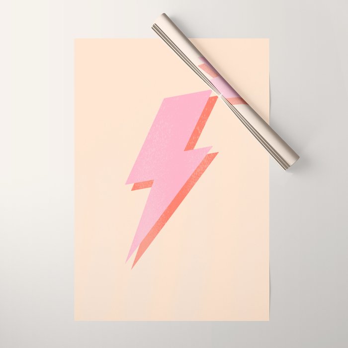 Thunderbolt: The Peach Edition Wrapping Paper Gallery Image 1