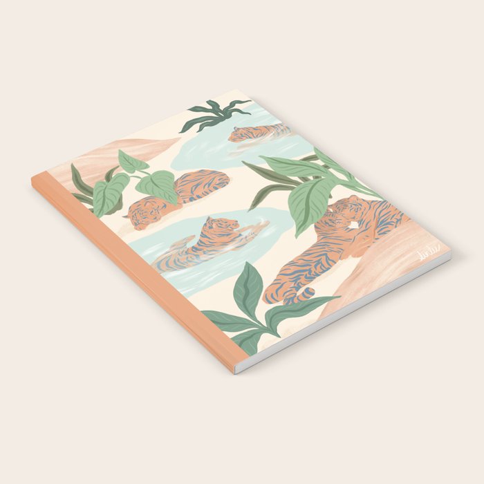 Chilling Tigers Notebook Gallery Image 2