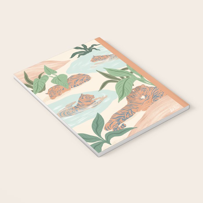Chilling Tigers Notebook Gallery Image 3