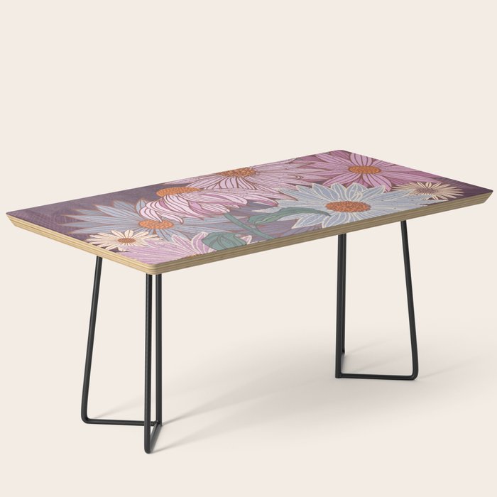 Monarch Butterfly and Wildflowers Coffee Table Gallery Image 1