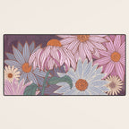 Monarch Butterfly and Wildflowers Desk Mat Gallery Image 3